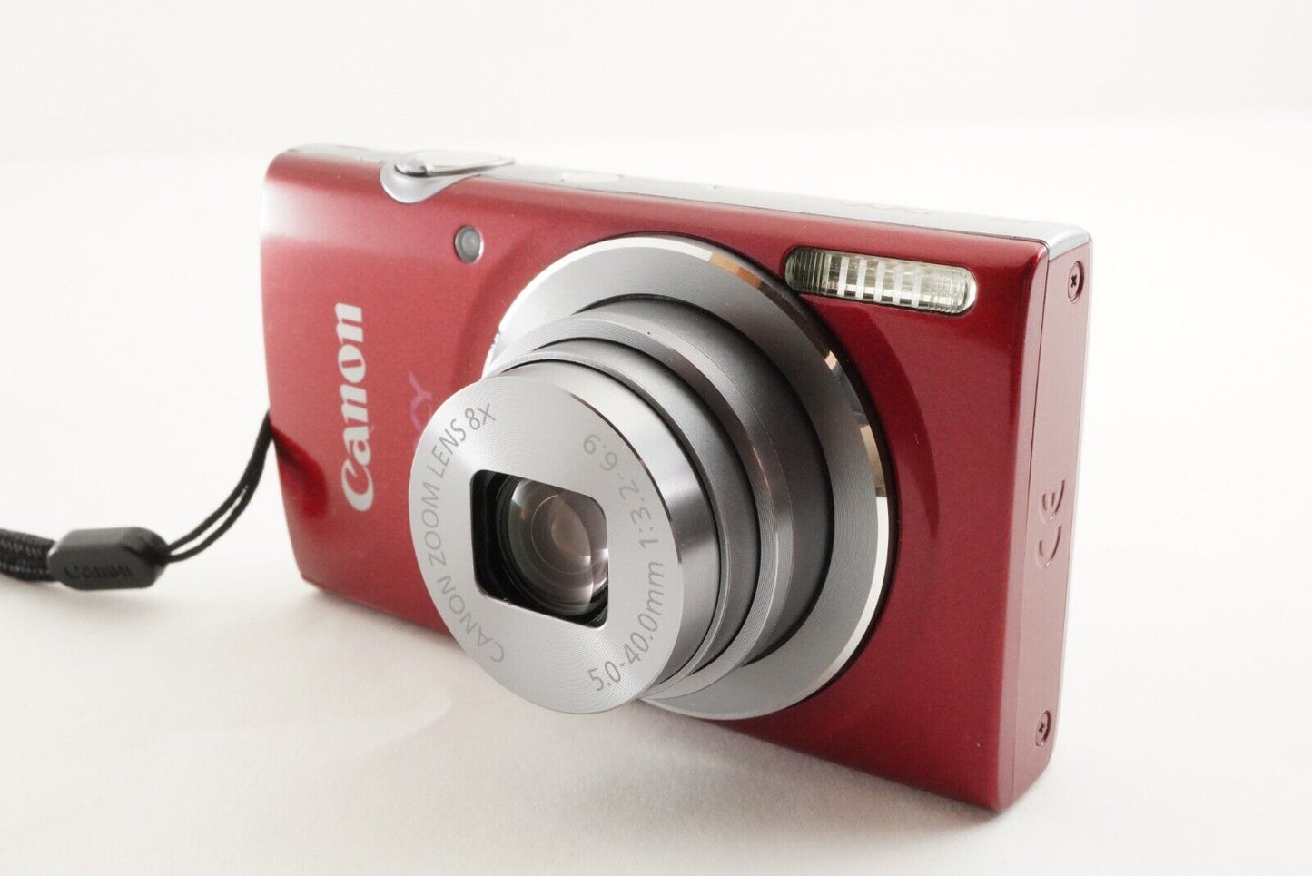 Canon IXY 120 Red With 4GB SDHC Card Compact Digital Camera from Japan #1646