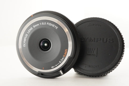 OLYMPUS 9mm F8.0 Fisheye Body Cap BCL-0980 Lens from Japan #1429