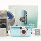 Canon IXY DIGITAL 510 IS Blue In Box With 4GB SDHC Card from Japan #1654