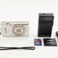 Canon IXY 180 Silver With 4GB SDHC Card Compact Digital Camera from Japan #1610