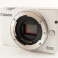 Canon EOS M10 White + EF-M 15-45mm IS STM + 16GB SDHC Card from Japan #0877