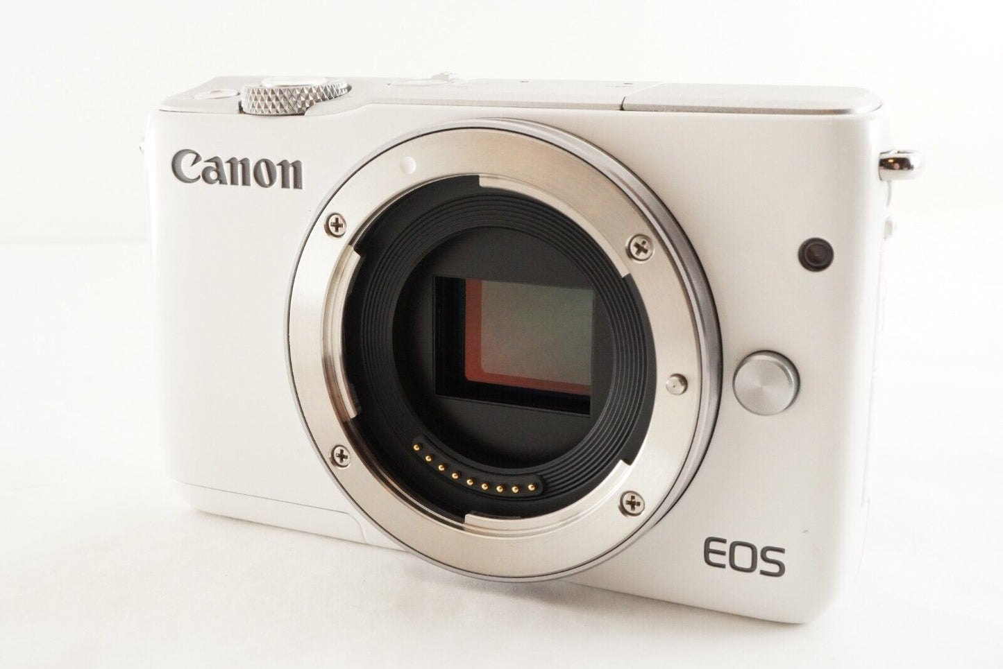 Canon EOS M10 White + EF-M 15-45mm IS STM + 16GB SDHC Card from Japan #0877