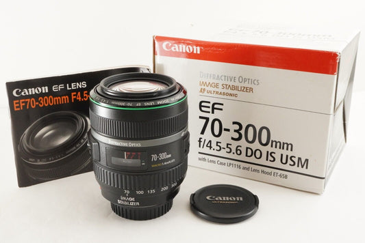 Canon EF 70-300mm F4.5-5.6 DO IS USM In Box AF ZOOM Lens from Japan #1383