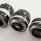 NIKON NIKKOR-H Auto 50mm F2 Ai Converted + Micro 55mm + 135mm from Japan #8831