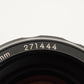 NIKON NIKKOR-S.C Auto 55mm F1.2 non-Ai MF Lens Photo tested! From Japan #7900