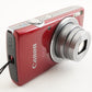 Canon IXY 120 Red With 4GB SDHC Card Compact Digital Camera from Japan #1646