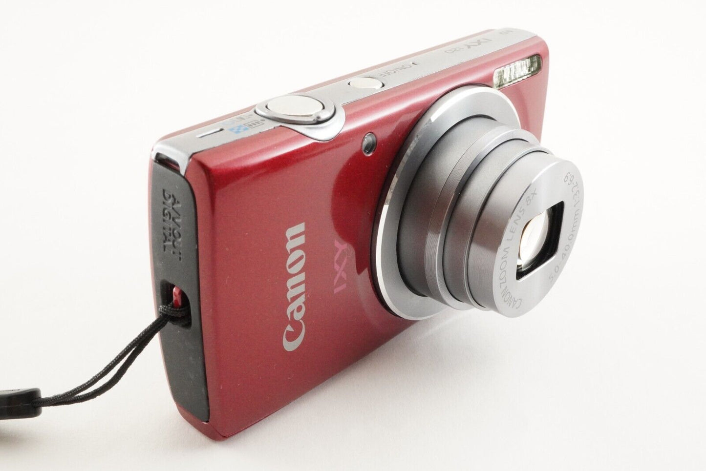 Canon IXY 120 Red With 4GB SDHC Card Compact Digital Camera from Japan #1646