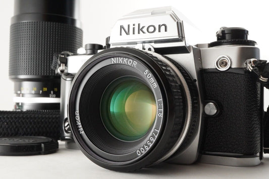 NIKON FA + Ai NIKKOR 50mm F1.8 + Ai Zoom-NIKKOR 80-200mm F4.5 from Japan #8917