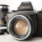 Canon New F-1 AE Finder + FD 50mm F1.4 + FD 135mm F3.5 from Japan #9479