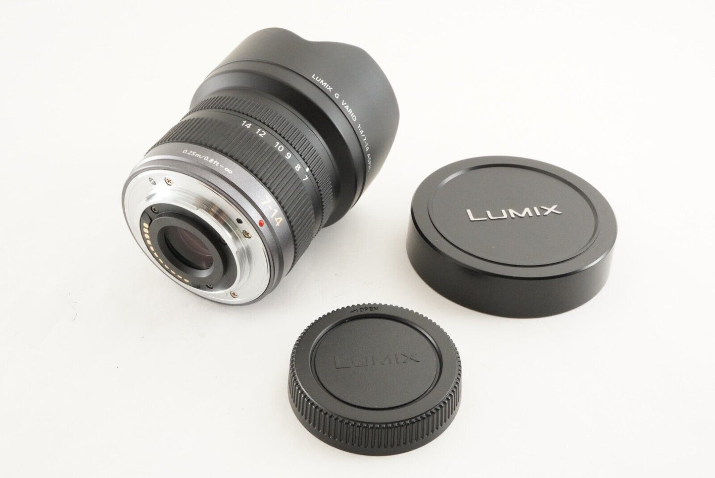 Panasonic LUMIX G VARIO 7-14mm F4 ASPH. H-F007014 AF ZOOM Lens from Japan #1118