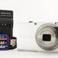 Canon PowerShot A2300 Silver With 4GB SDHC Card Digital Camera from Japan #1572