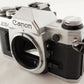 Canon AE-1 + New FD 50mm F1.4 SLR 35mm Film Camera from Japan #9767