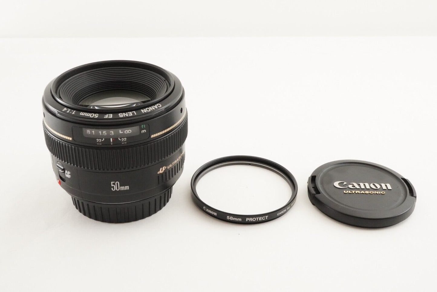 CANON EF 50mm F1.4 USM AF Standard Prime Lens from Japan #8961