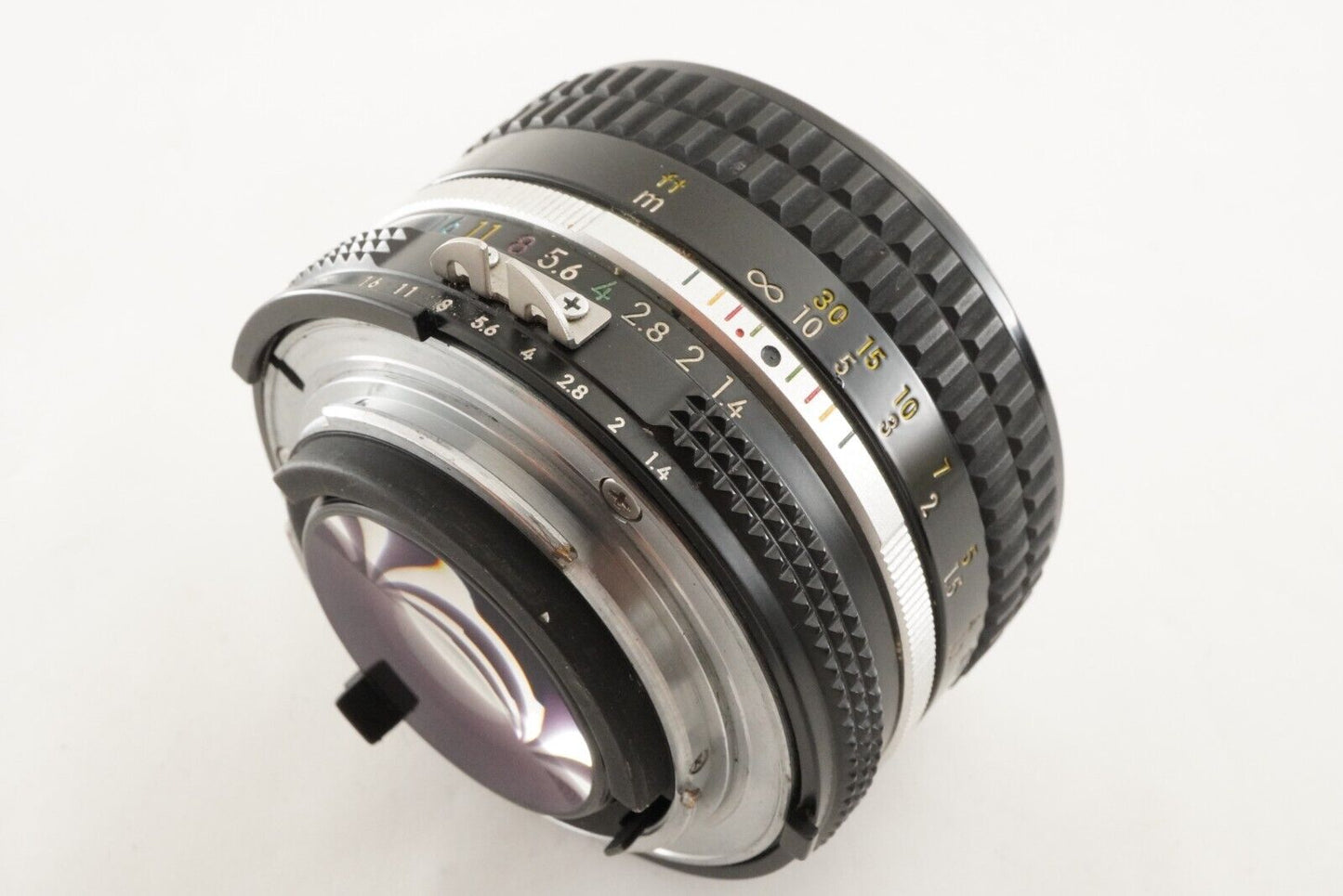 New Light Seals Nikon EL2 Black + Ai NIKKOR 50mm F1.4 from Japan #9734