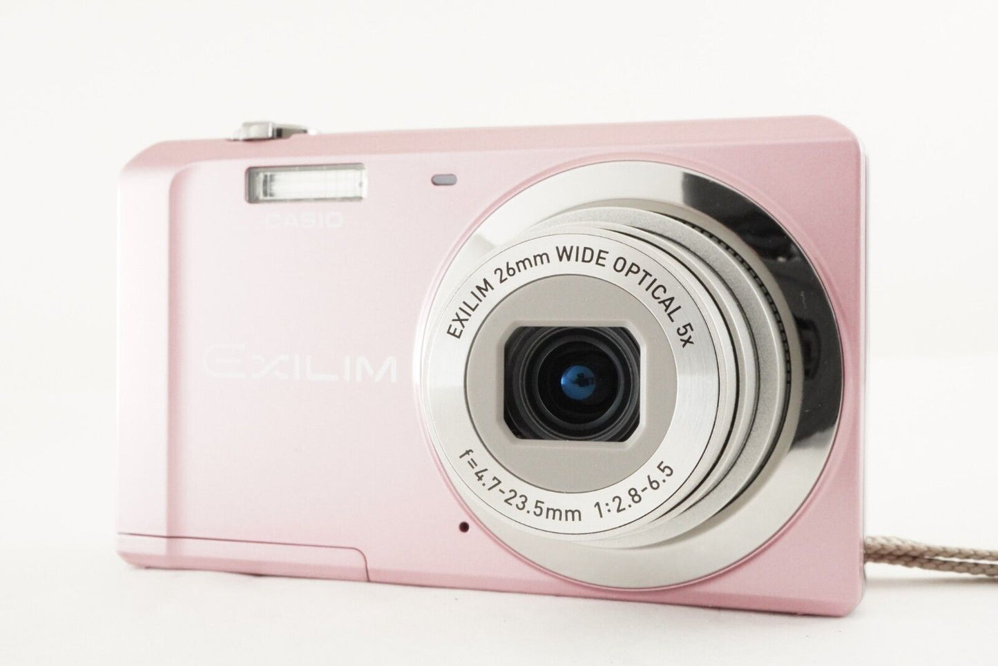 CASIO EX-ZS5 Pink With 4GB SDHC Card Compact Digital Camera from Japan #1545