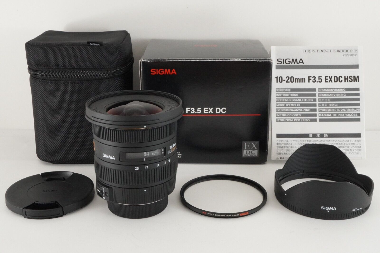 SIGMA 10-20mm F3.5 EX DC HSM In Box For NIKON F AF ZOOM Lens from Japa –  ALL FOR ONE CAMERA