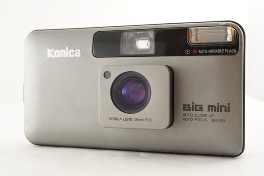 Konica BiG mini BM-201 Point & Shoot Film Camera from Japan #1297