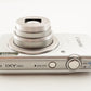 Canon IXY 180 Silver With 4GB SDHC Card from Japan #1616