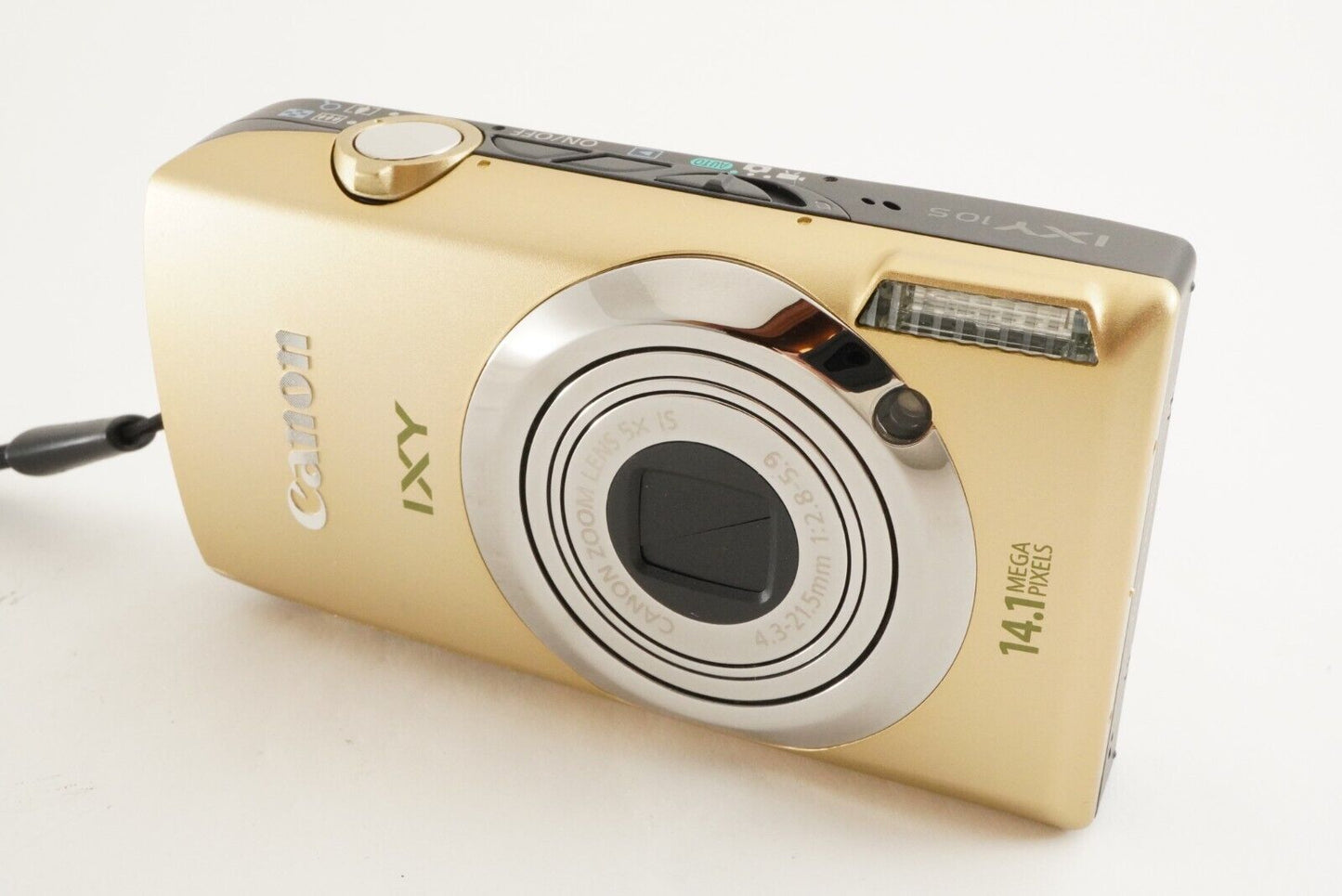 Canon IXY 10S Gold In Box With 4GB SDHC Card Digital Camera from Japan #1528