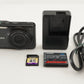 CASIO EXILIM EX-ZR10 Black With 4GB SDHC Card Digital Camera from Japan #9199