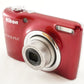 Nikon COOLPIX L23 Red With 4GB SDHC Card Digital Camera from Japan #0703