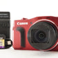 Canon PowerShot SX710 HS Red With 4GB SDHC Card Digital Camera from Japan #1458