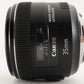 CANON EF 35mm F2 IS USM AF Wide Angle Lens from Japan #8994