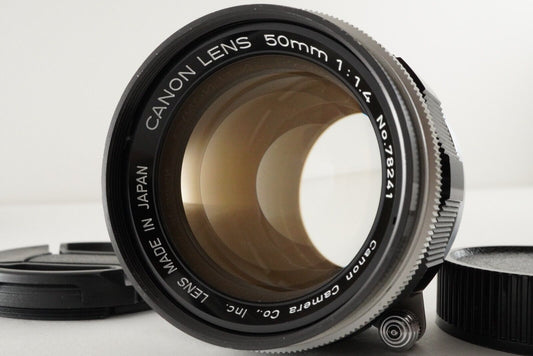 CANON 50mm 1.4 LTM Leica L39 Screw Mount MF Standard Prime Lens from Japan #8978