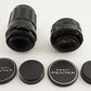 PENTAX Super-Multi-Coated TAKUMAR 50mm F1.4 + 135mm F3.5 Lens from Japan #8175