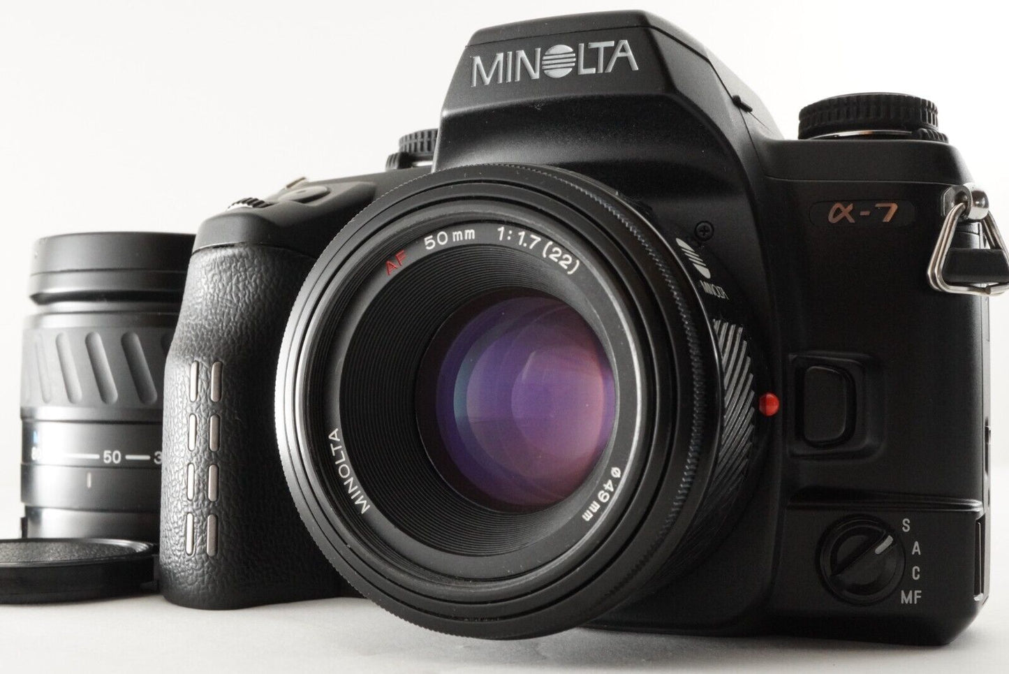 MINOLTA a-7 +  AF 50mm F1.7 + AF ZOOM 35-80mm F4-5.6 a alpha 7 from Japan #8731