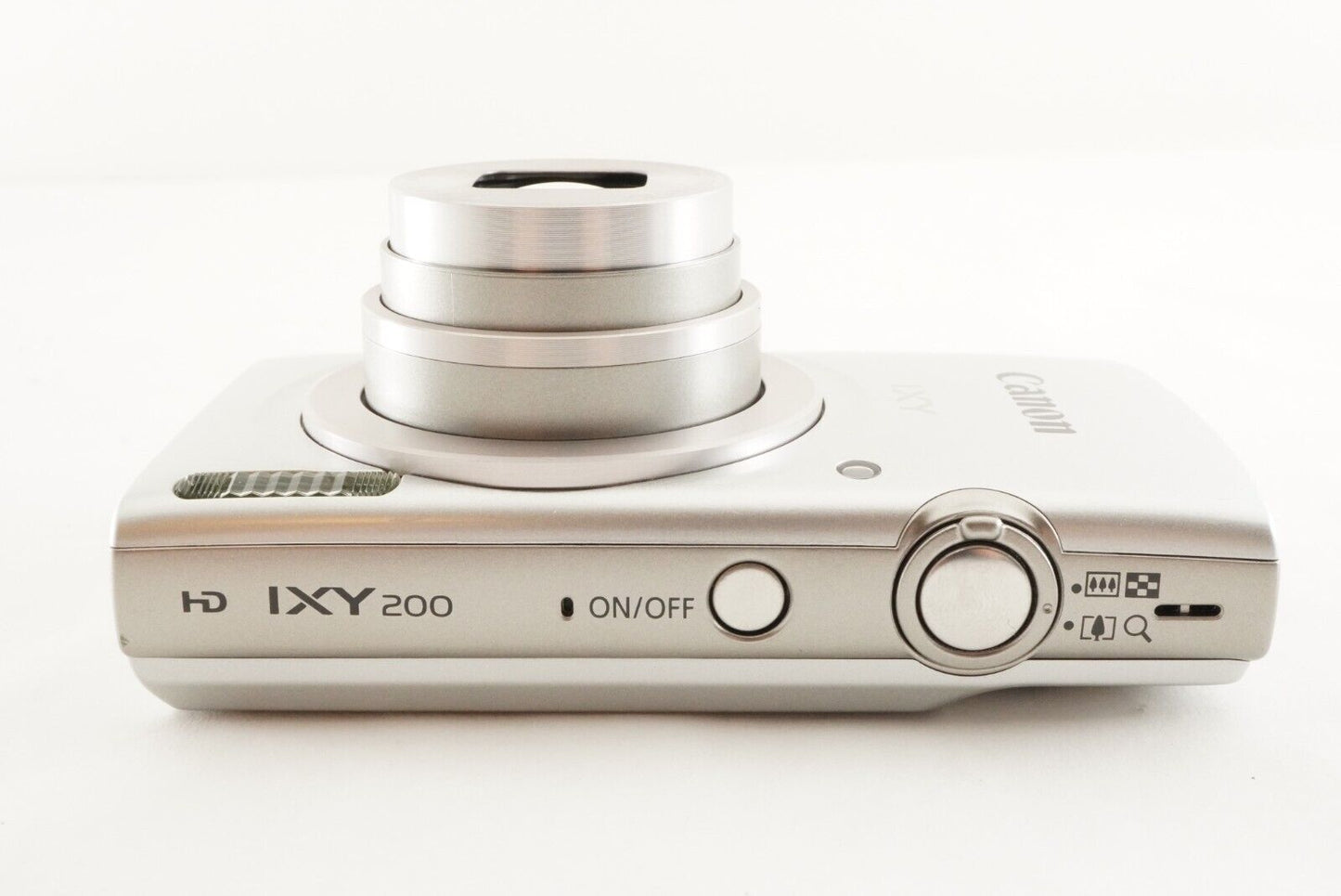 Canon IXY 200 Silver with 4GB SDHC Card Compact Digital Camera from Japan #0841