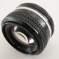 New Light Seals NIKON FM + Ai Nikkor 50mm F1.4 SLR Film Camera from Japan #8612