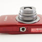 Canon IXY 160 Red 4GB SDHC Card Point & Shoot Digital Camera from Japan #1611