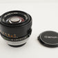 Canon FD 55mm F1.2 S.S.C. "o" mark MF Standard Prime Lens from Japan #9093