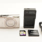 Canon IXY 650 Silver With 4GB SDHC Card Compact Digital Camera from Japan #1493