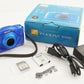 Nikon COOLPIX W100 Blue In Box With 4GB SDHC Card Digital Camera from Japan#1634