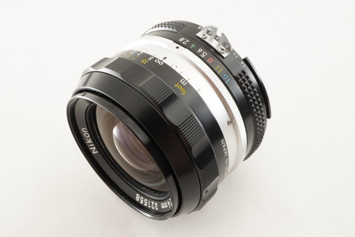 Nikon NIKKOR-N Auto 24mm F2.8 Ai Converted MF Wide Angle Lens from Japan #9970