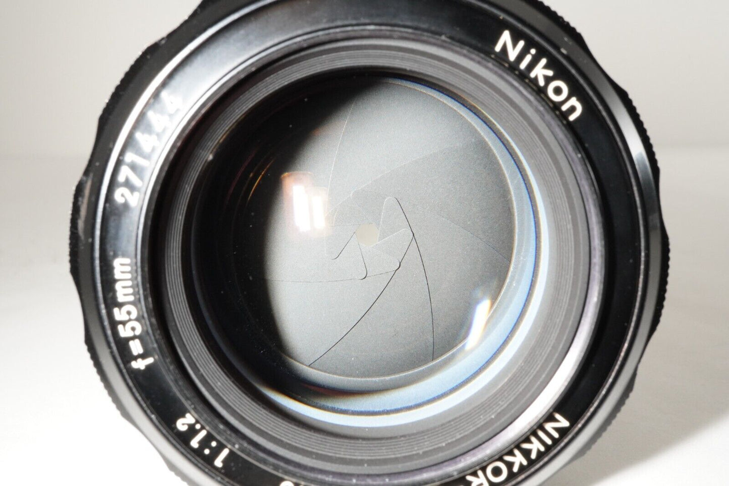 NIKON NIKKOR-S.C Auto 55mm F1.2 non-Ai MF Lens Photo tested! From Japan #7900