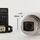 Nikon COOLPIX S9700 White With 4GB SDHC Card Digital Camera from Japan #1495