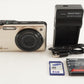 CASIO EX-ZR15 Gold With 4GB SDHC Card Digital Camera from Japan #9708