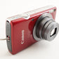 Canon IXY 160 Red 4GB SDHC Card Point & Shoot Digital Camera from Japan #1611