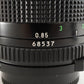 CANON NEW FD 85mm F1.8 MF Portrait Lens Photo tested! From Japan #7919