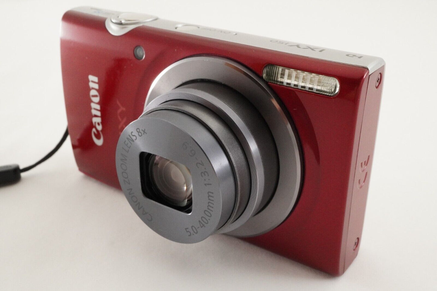 Canon IXY 150 Red With 4GB SDHC Card Digital Camera from Japan #8821