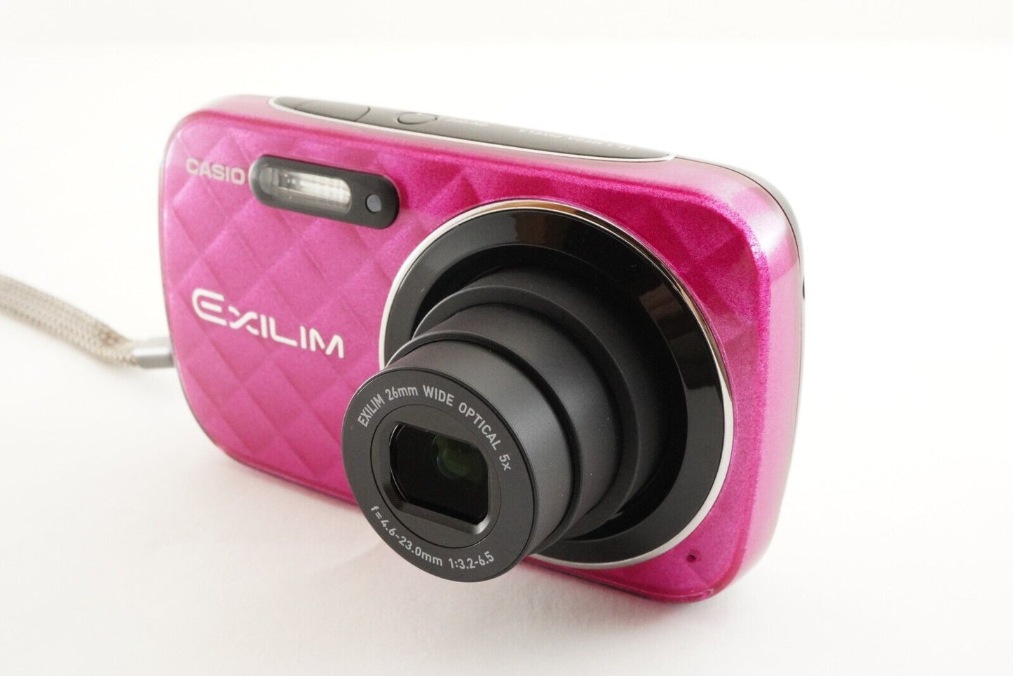 CASIO EXILIM EX-N10 Pink With 4GB SDHC Card Digital Camera from Japan #1639