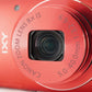 Canon IXY 110F Red With 4GB SDHC Card Compact Digital Camera from Japan #1467