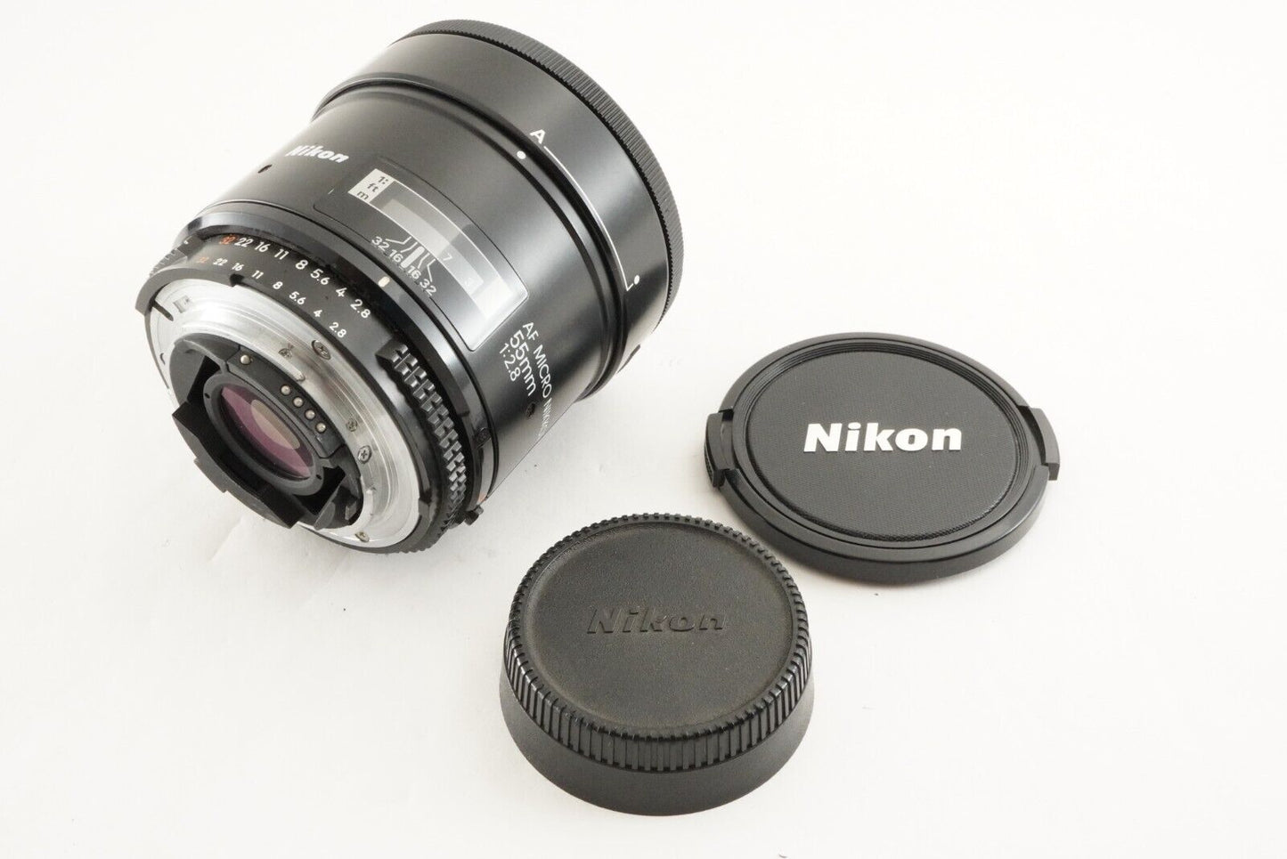 Nikon AF MICRO NIKKOR 55mm F2.8 AF MACRO Lens from Japan #1482