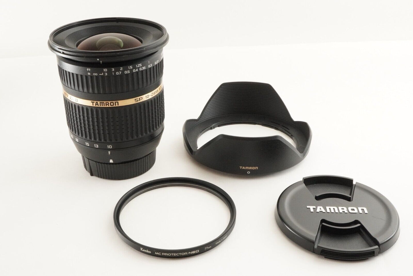 TAMRON SP 10-24mm F3.5-4.5 Di II B001 For Nikon AF ZOOM Lens from Japan #0955