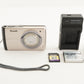 OLYMPUS STYLUS VH-410 Silver With 4GB SDHC Card Digital Camera from Japan #1514