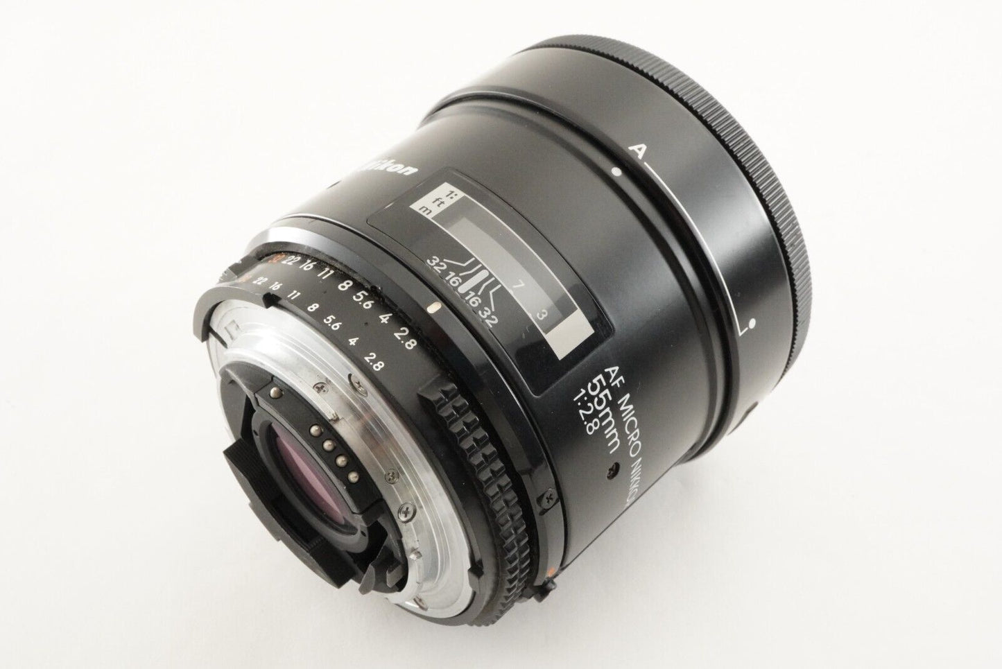 Nikon AF MICRO NIKKOR 55mm F2.8 AF MACRO Lens from Japan #1482