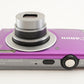 Canon PowerShot A3500 IS Purple & 4GB SDHC Card Digital Camera from Japan #0736